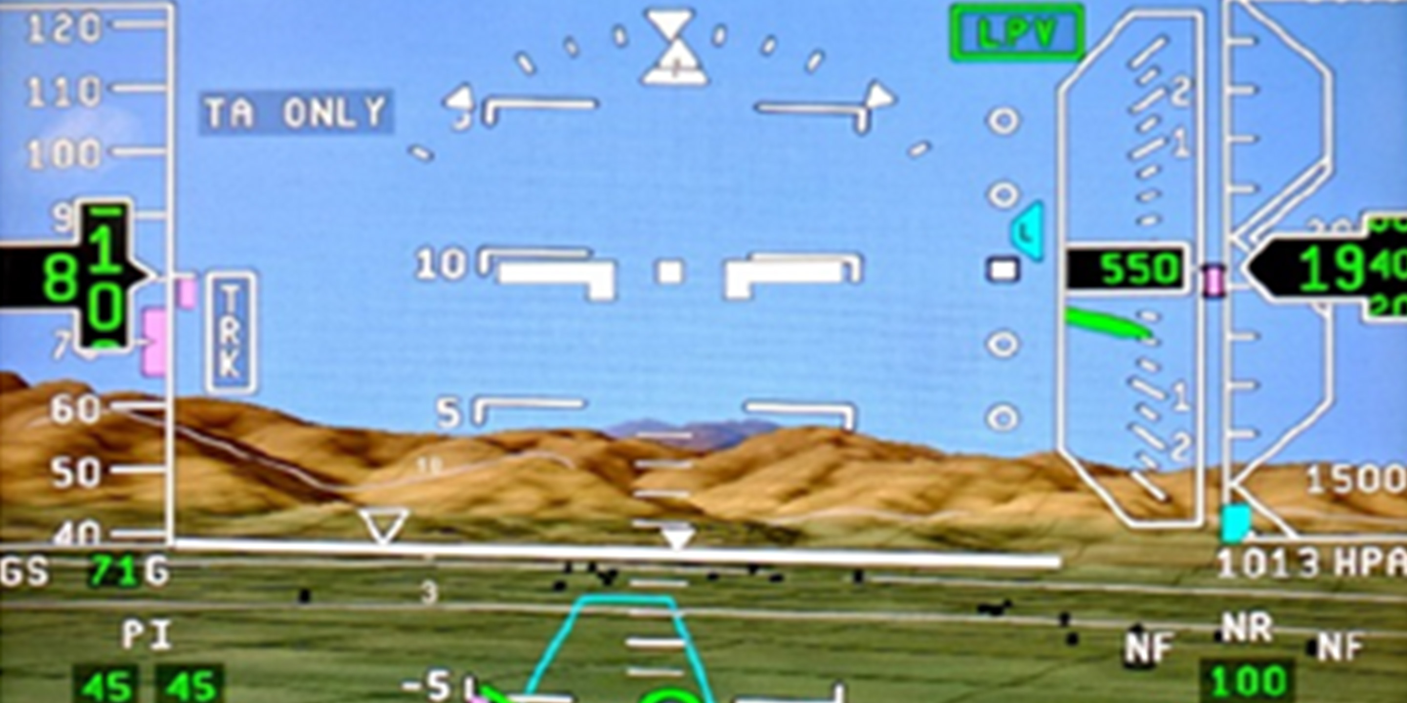 image of navigation screen for aw319