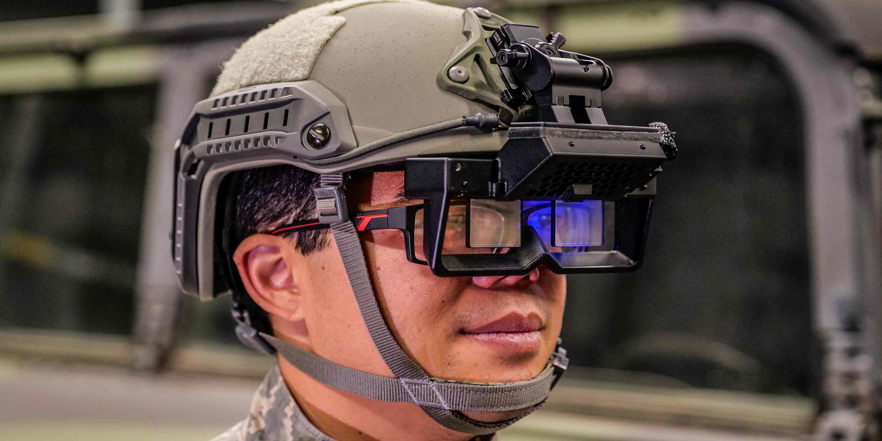 Honeywell 360 Display Military Wearable Visor for Soldiers