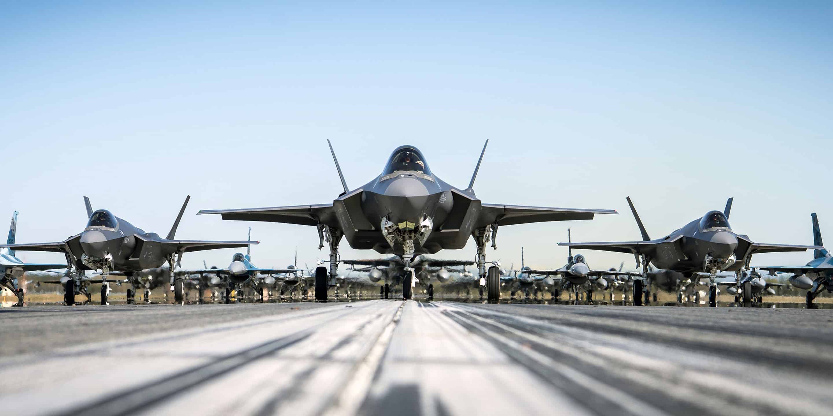 F-35 Aircraft Flying