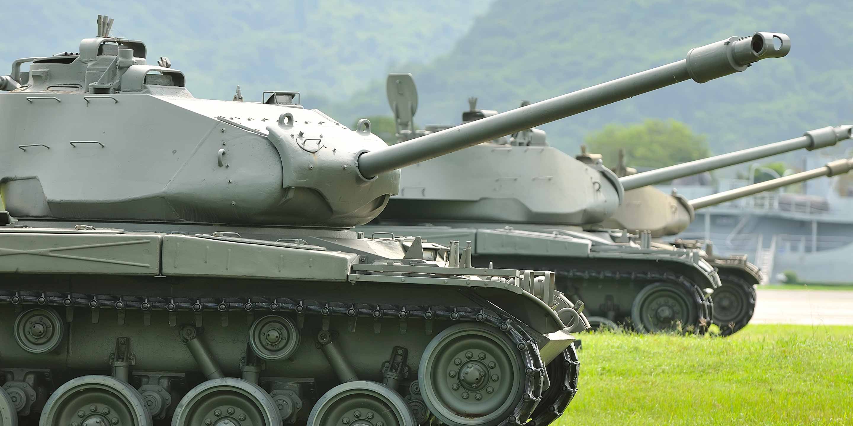 military tanks