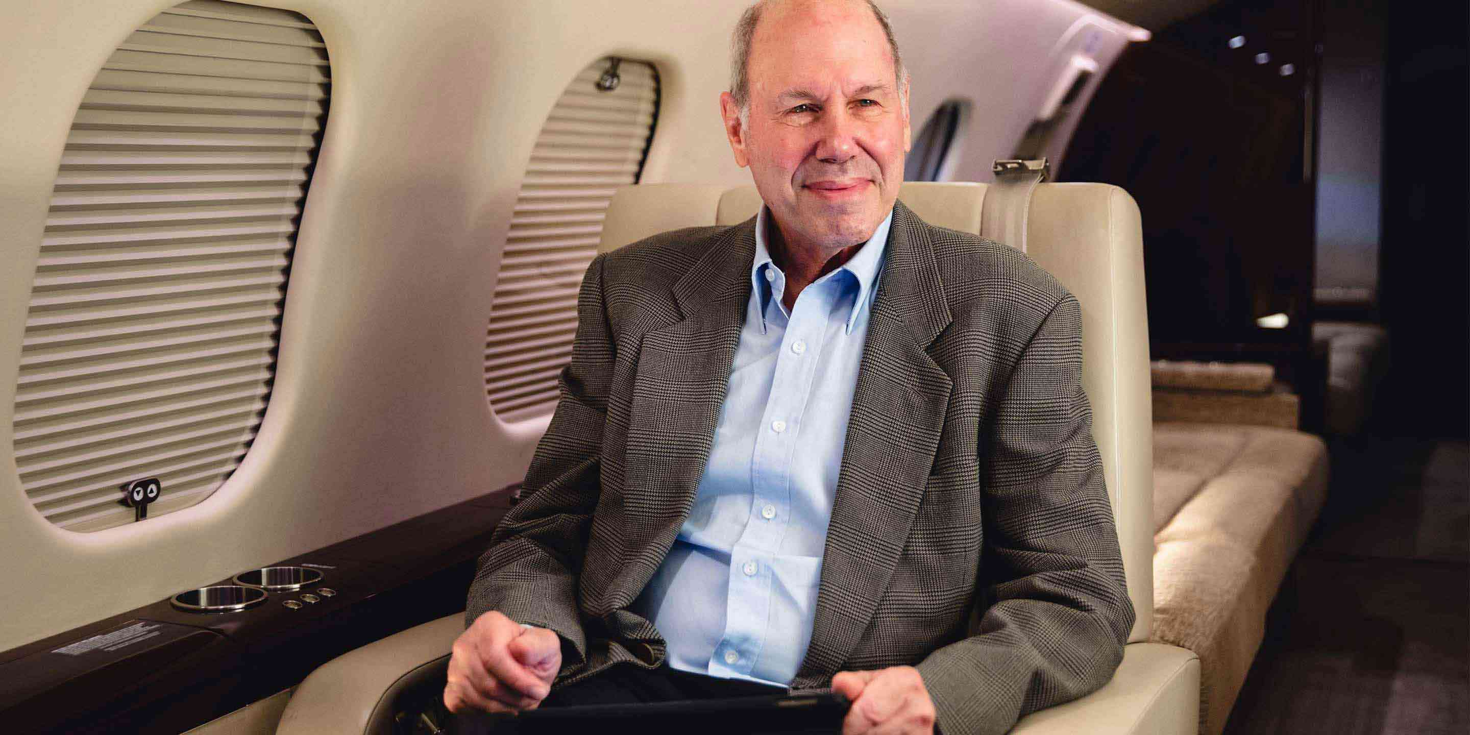 Case Study Michael Eisner Stays Connected at 40,000 Ft and Beyond