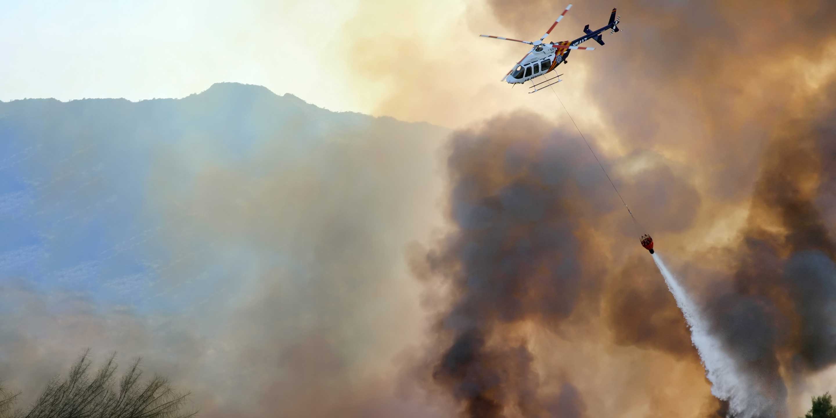 Firefight Helicopter